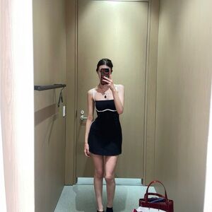 ALO Black Mini Dress